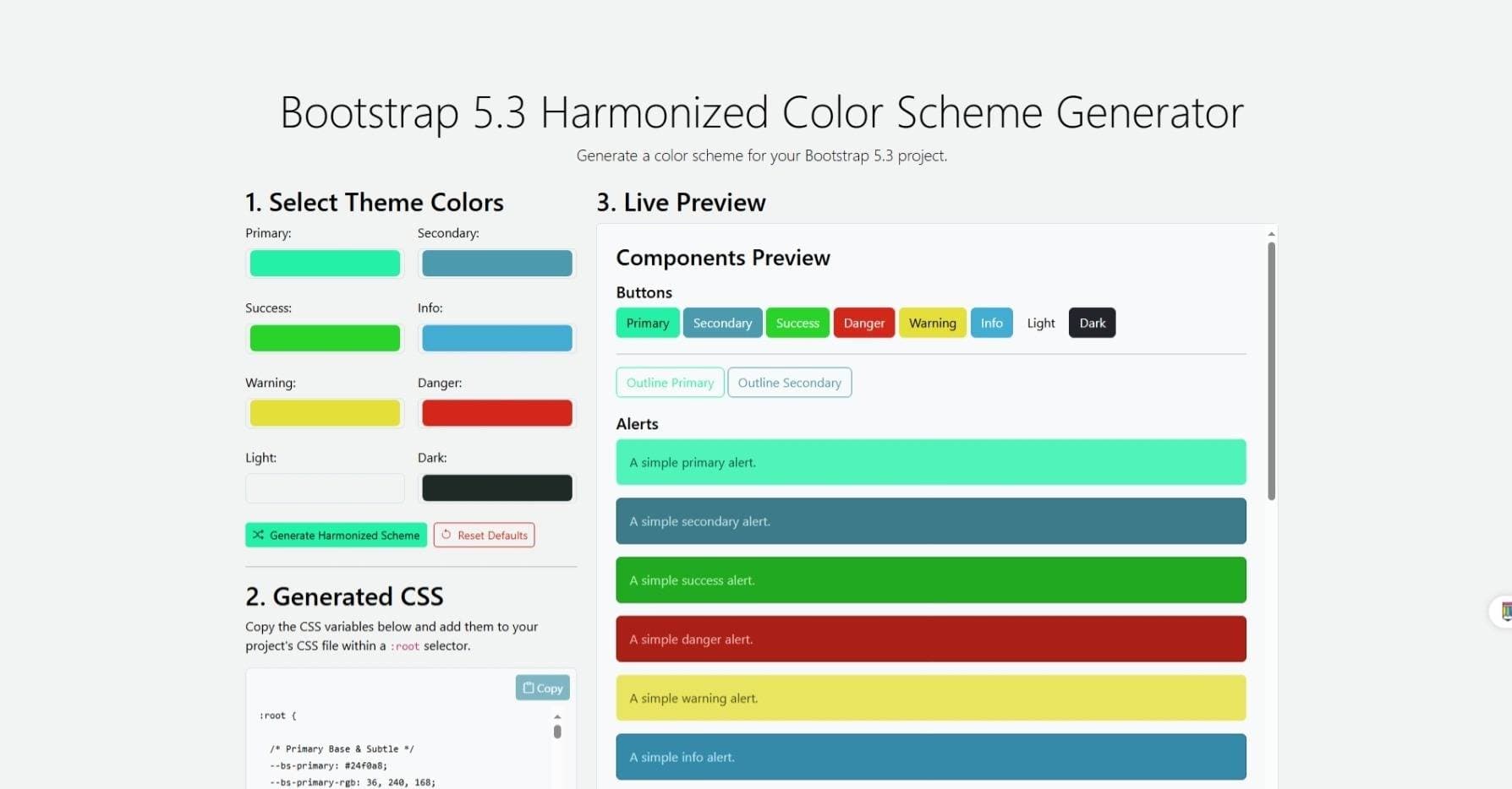 Craft Unique Bootstrap 5.3 Themes with this Live Generator | Haketi Craft Unique Bootstrap 5.3 Themes with this Live Generator