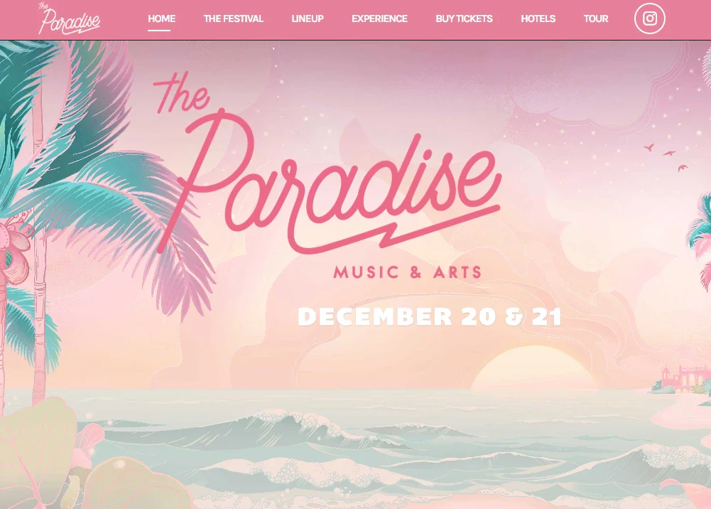 The Paradise | Haketi The Paradise website build by Haketi.